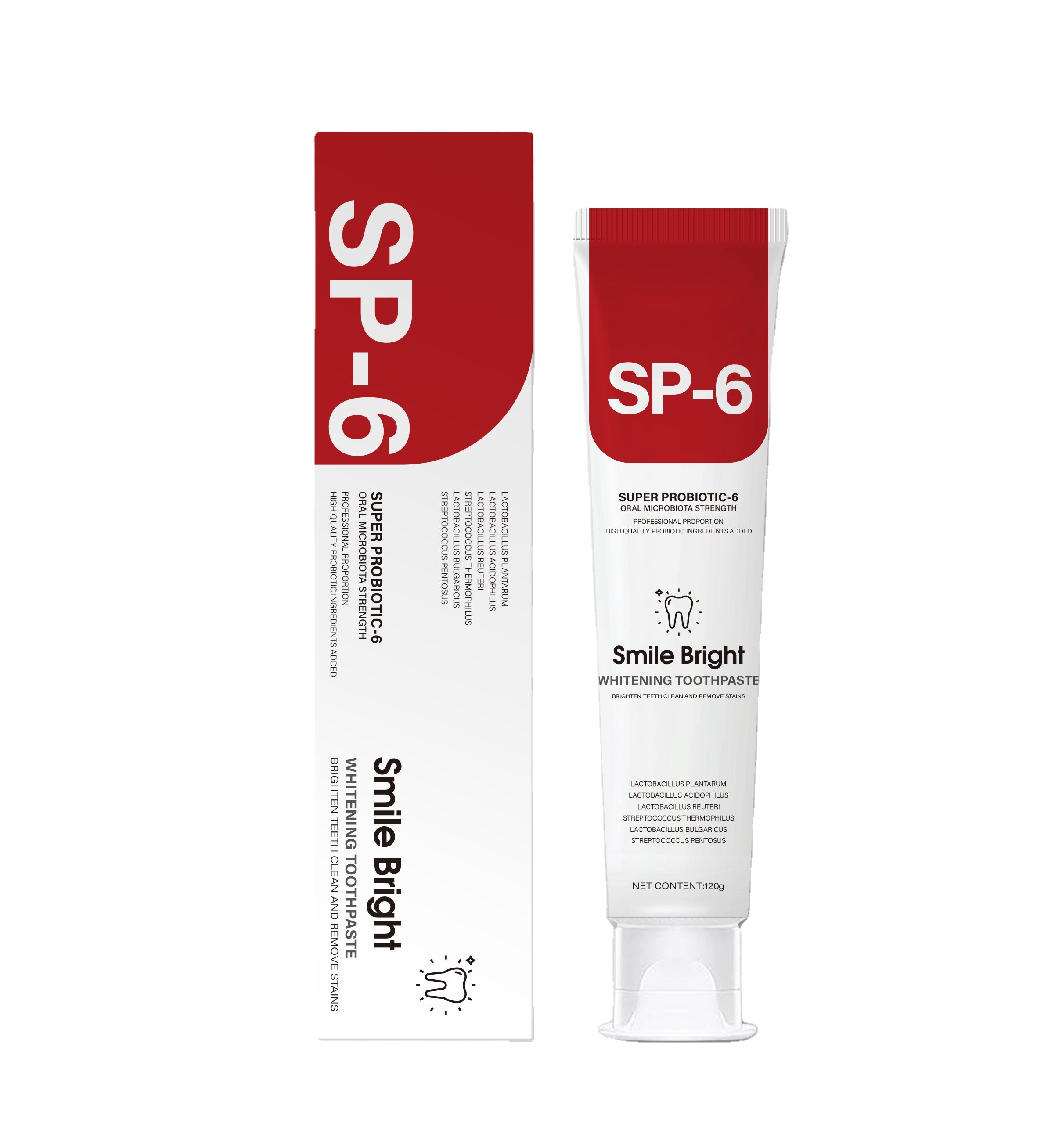 Smile Bright SP-6 – Blanchiment Dentaire Professionnel à Domicile